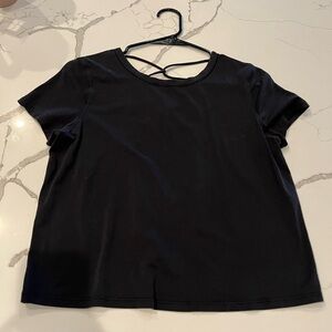 lululemon athletica Black Short Sleeve Tee